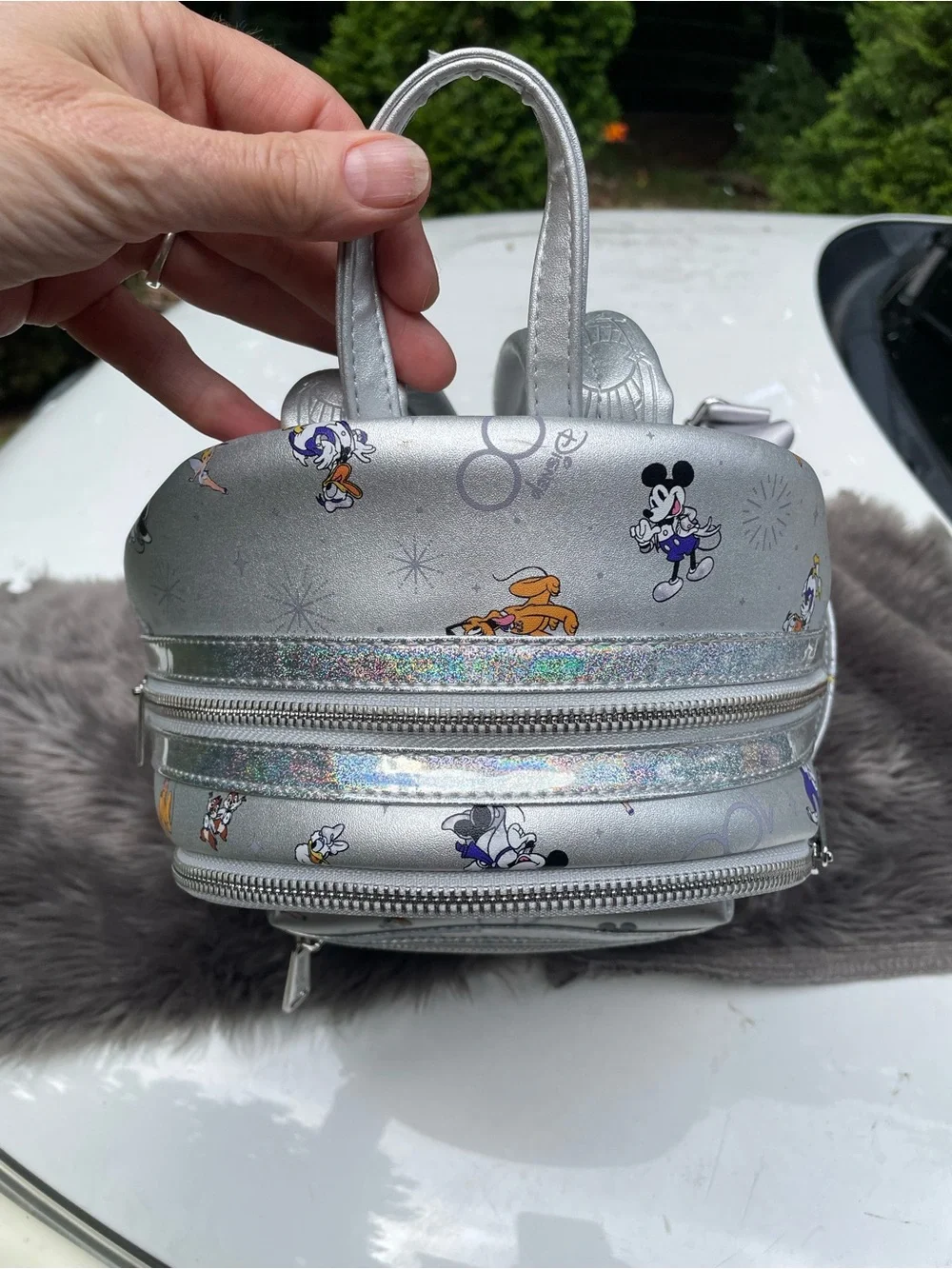New Loungefly Disney 100th Anniversary Mickey Mouse And Friends Backpack